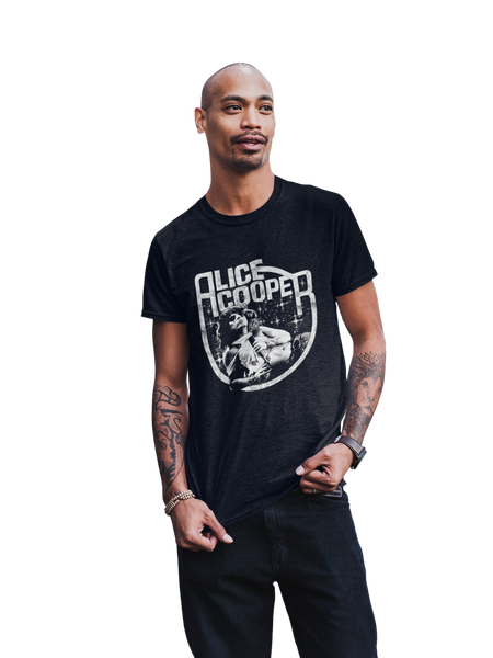 MerchMoment Alice Cooper - Lounging T-Shirt Black