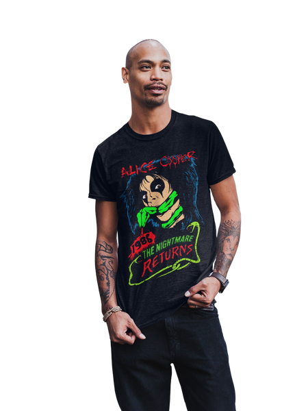 MerchMoment Alice Cooper - Nightmare Returns T-Shirt Black