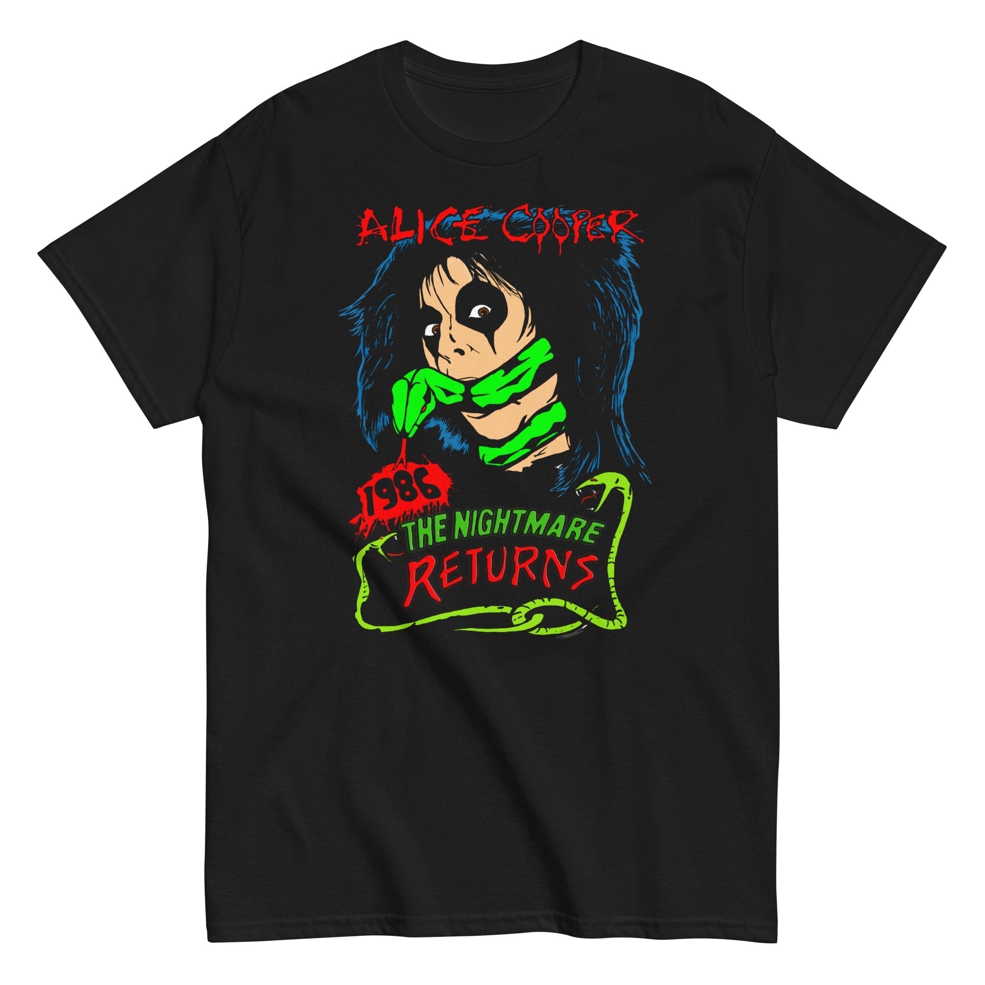 MerchMoment Alice Cooper - Nightmare Returns T-Shirt Black
