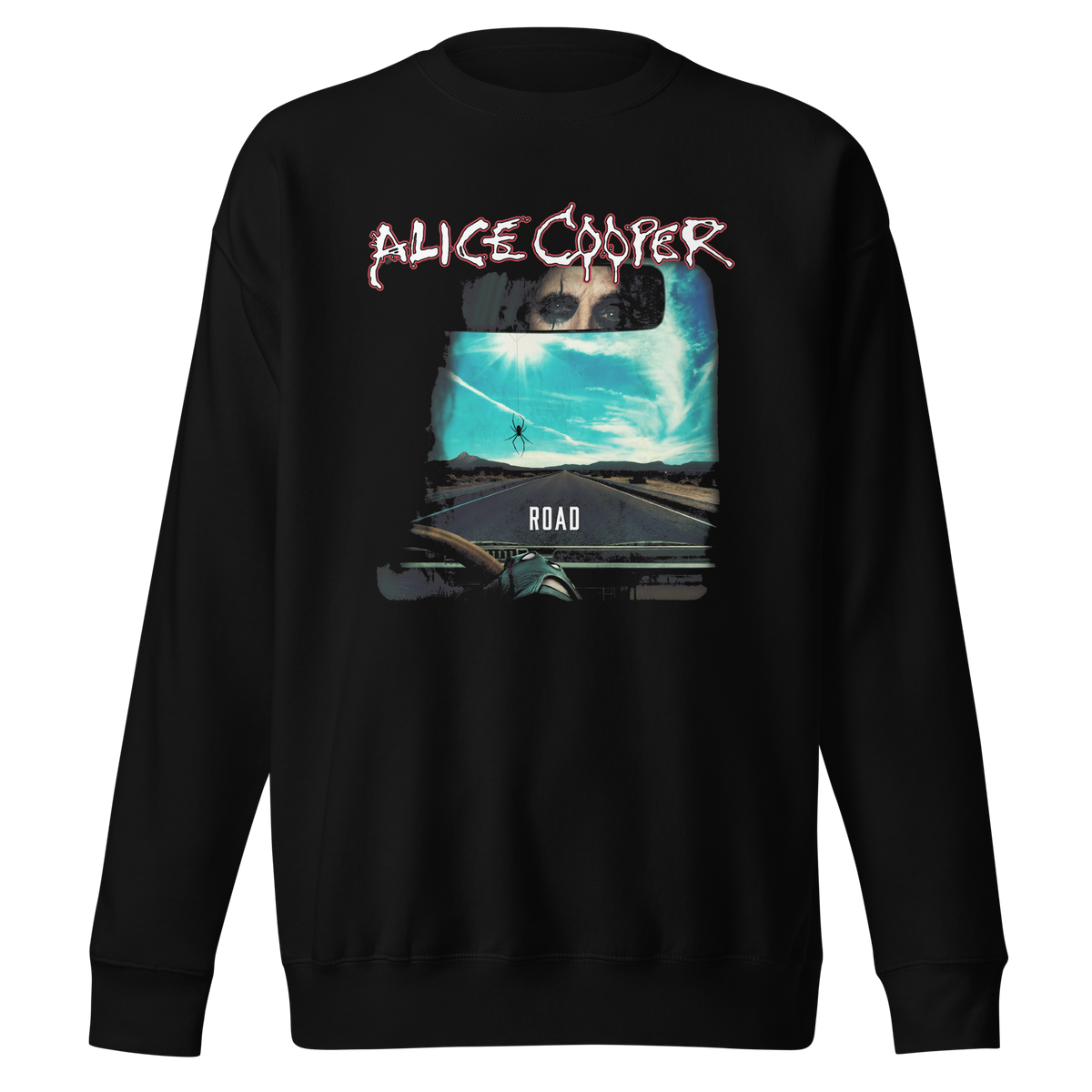 MerchMoment Alice Cooper - On The Road Sweatshirt Black