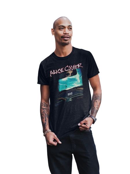 MerchMoment Alice Cooper - On The Road T-Shirt Black