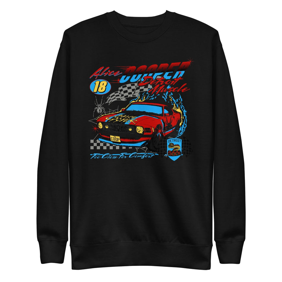 MerchMoment Alice Cooper - Racecar Sweatshirt Black