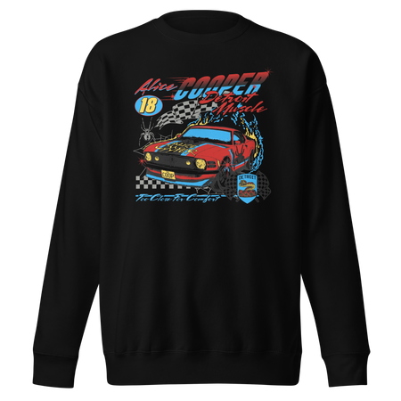 MerchMoment Alice Cooper - Racecar Sweatshirt Black