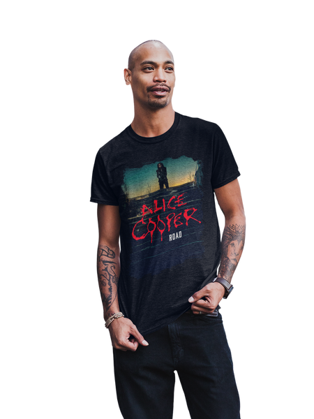 MerchMoment Alice Cooper - Road T-Shirt Black