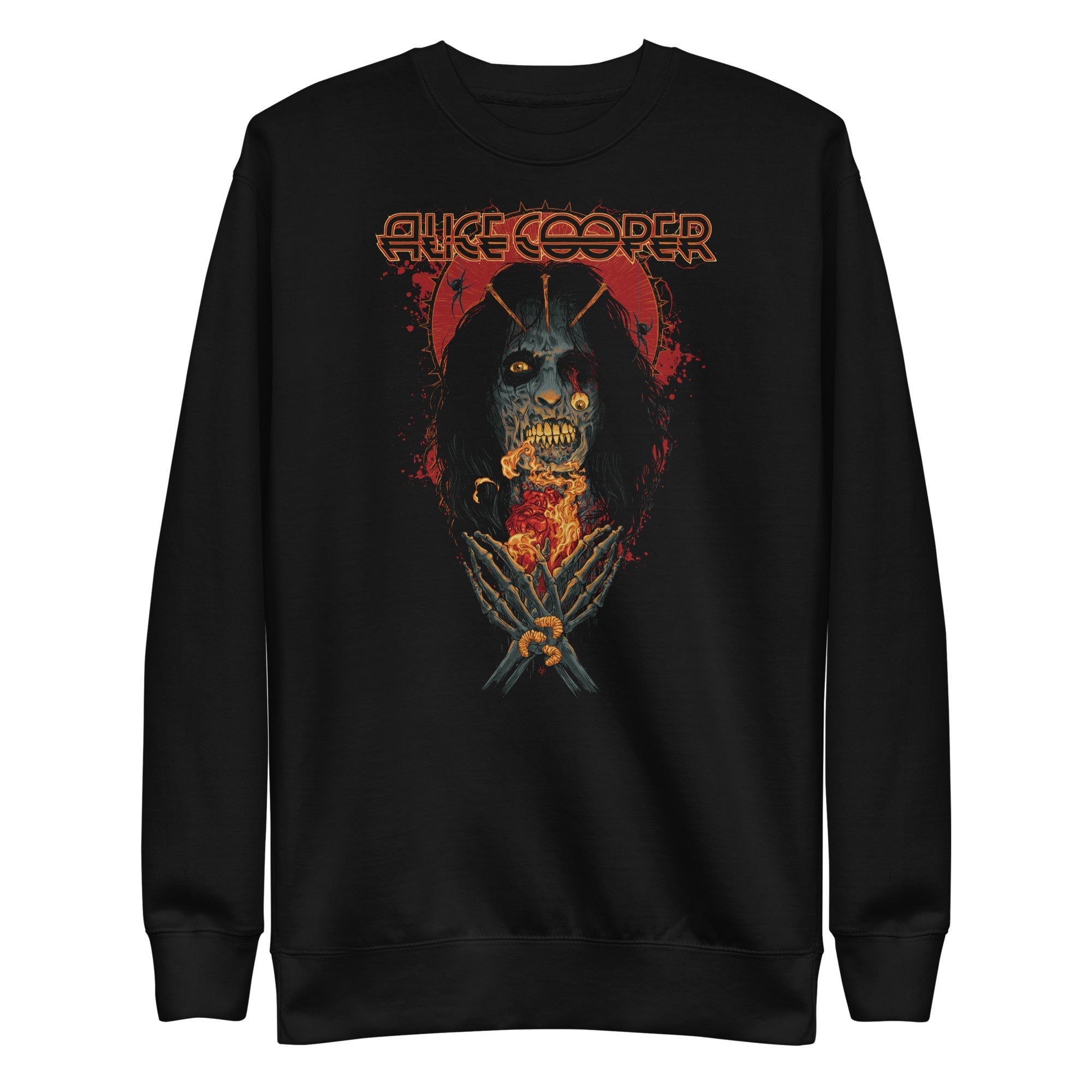 MerchMoment Alice Cooper - Skeleton Sweatshirt Black