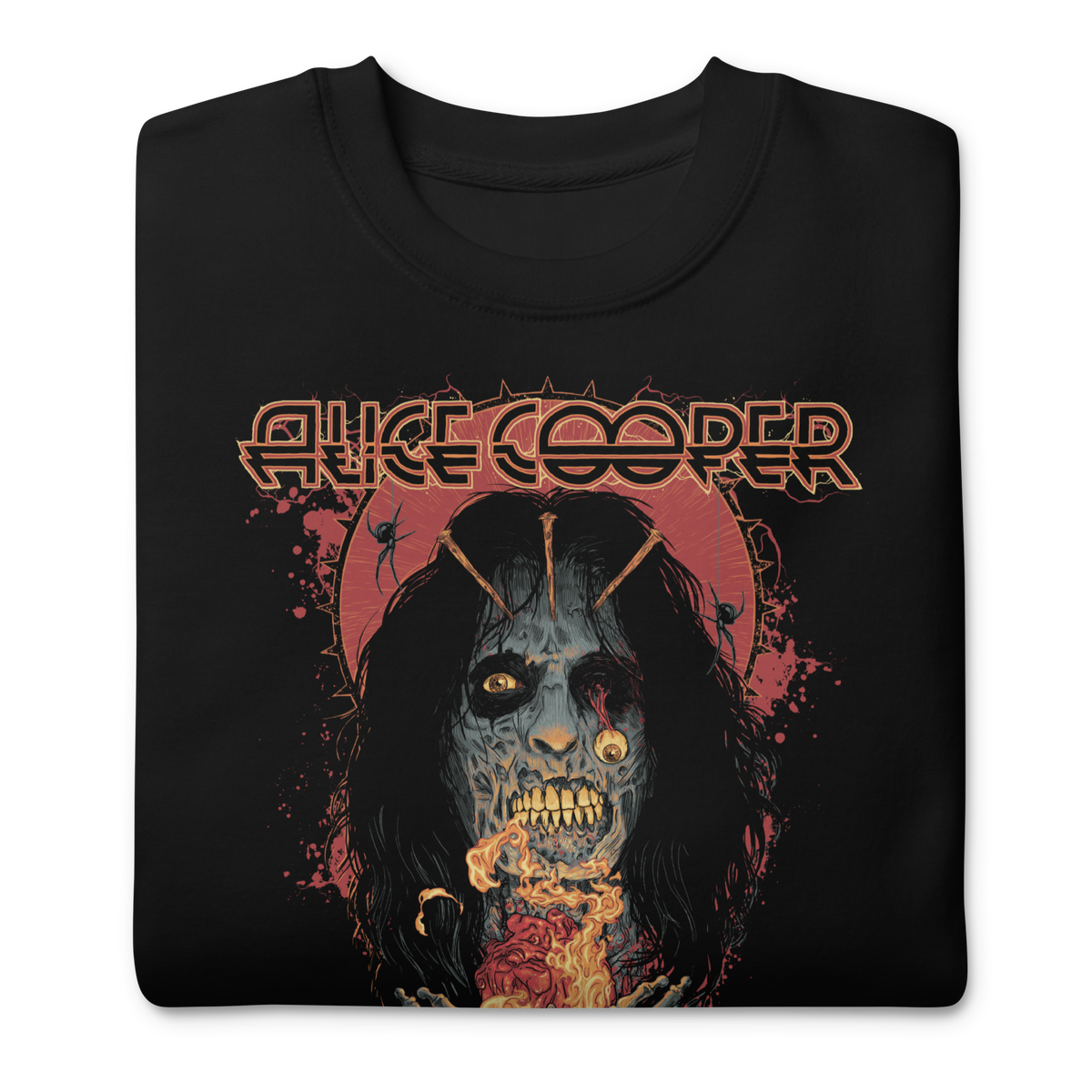 MerchMoment Alice Cooper - Skeleton Sweatshirt Black