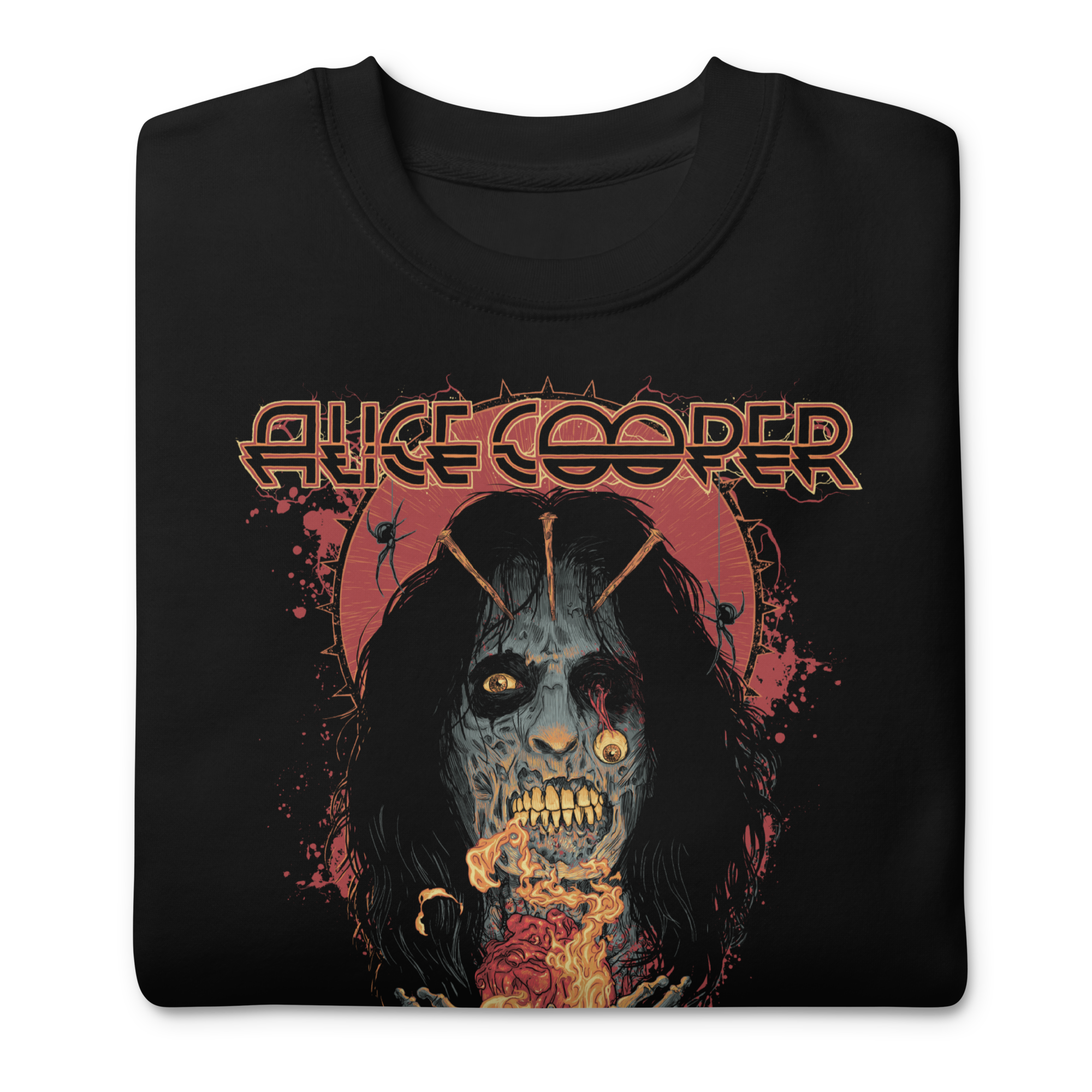 MerchMoment Alice Cooper - Skeleton Sweatshirt Black