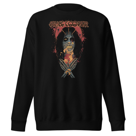 MerchMoment Alice Cooper - Skeleton Sweatshirt Black