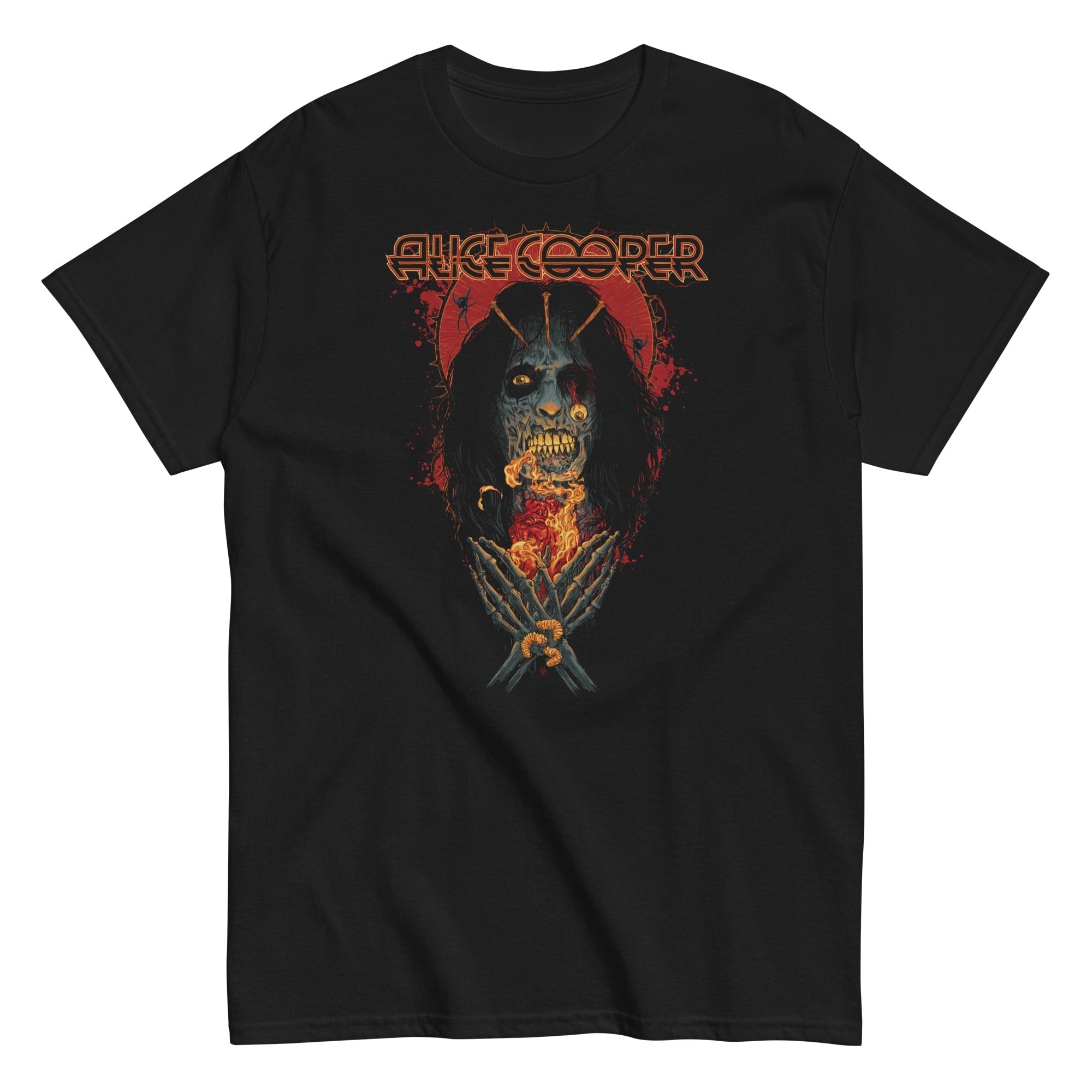 MerchMoment Alice Cooper - Skeleton T-Shirt Black