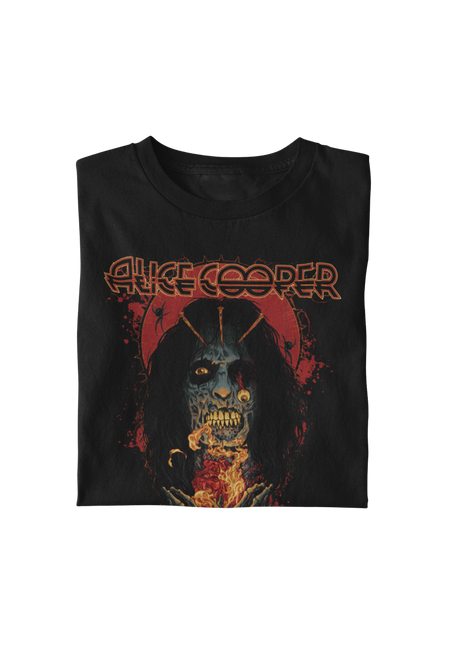 MerchMoment Alice Cooper - Skeleton T-Shirt Black