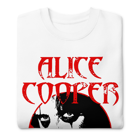MerchMoment Alice Cooper - Staring Sweatshirt White