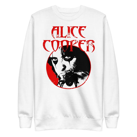 MerchMoment Alice Cooper - Staring Sweatshirt White