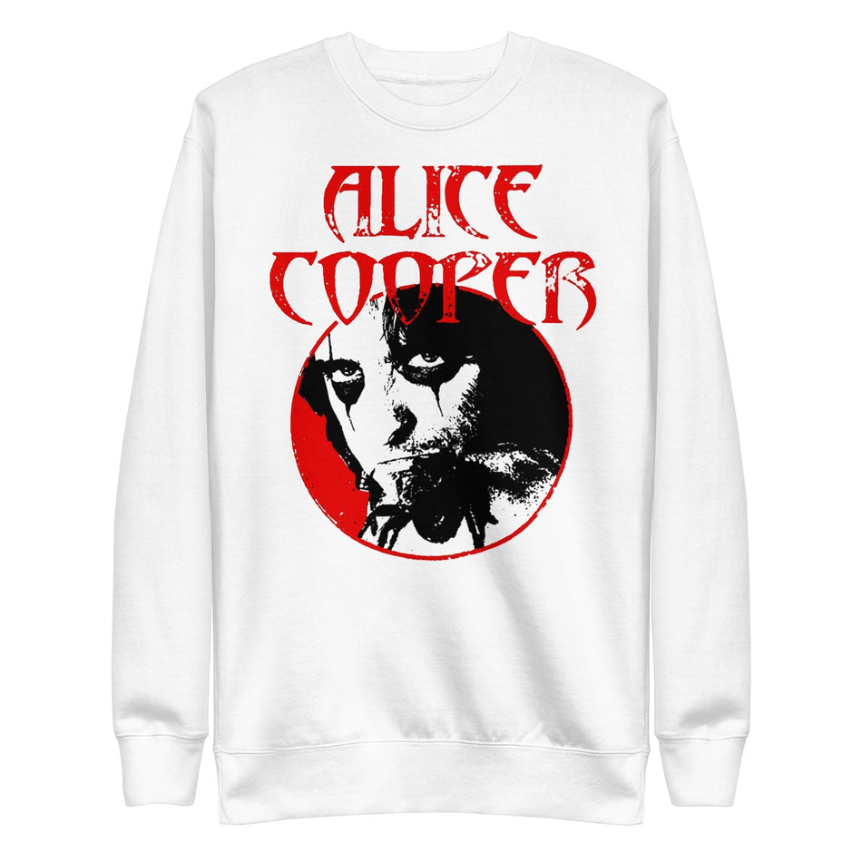 MerchMoment Alice Cooper - Staring Sweatshirt White