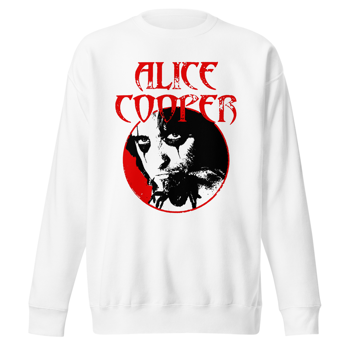 MerchMoment Alice Cooper - Staring Sweatshirt White