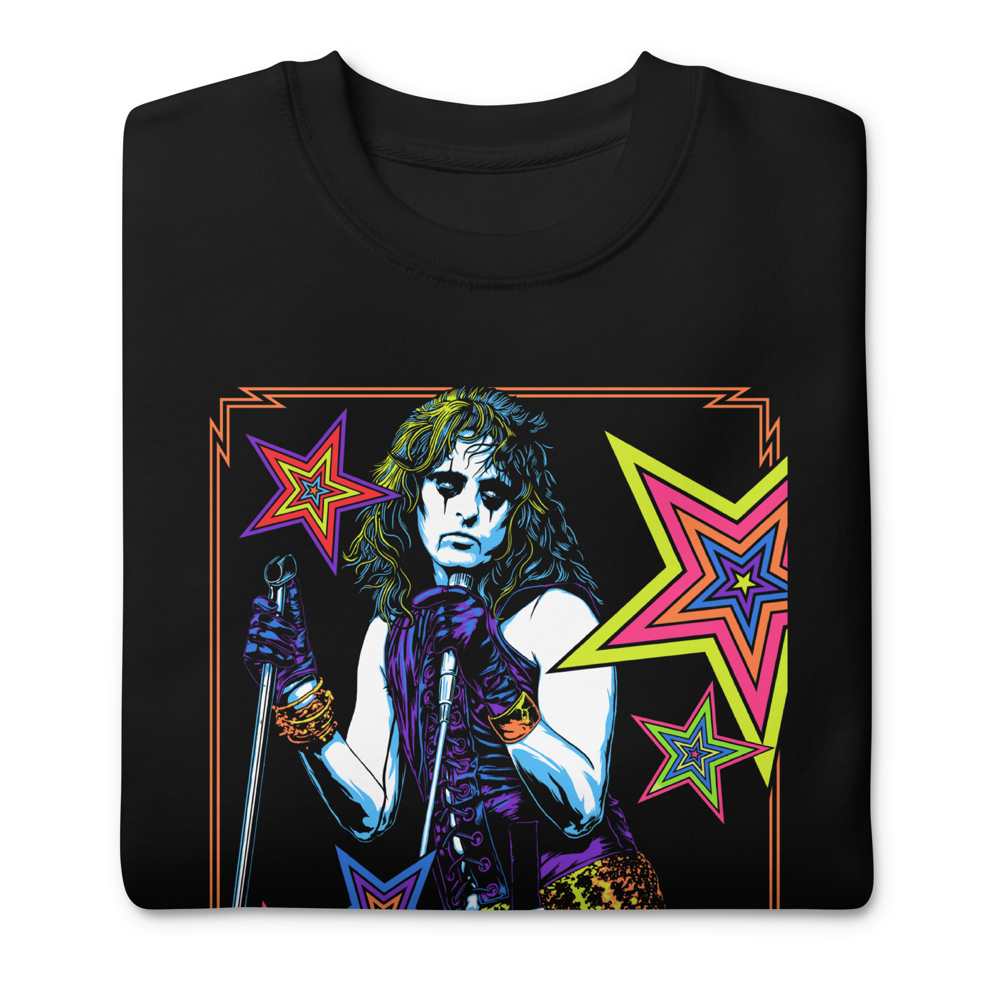 MerchMoment Alice Cooper - Stars Sweatshirt Black