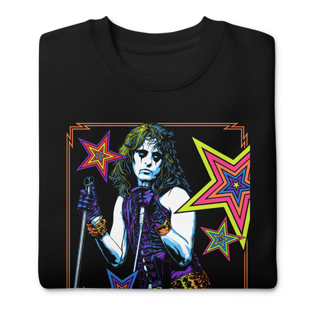 MerchMoment Alice Cooper - Stars Sweatshirt Black