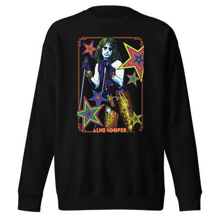 MerchMoment Alice Cooper - Stars Sweatshirt Black