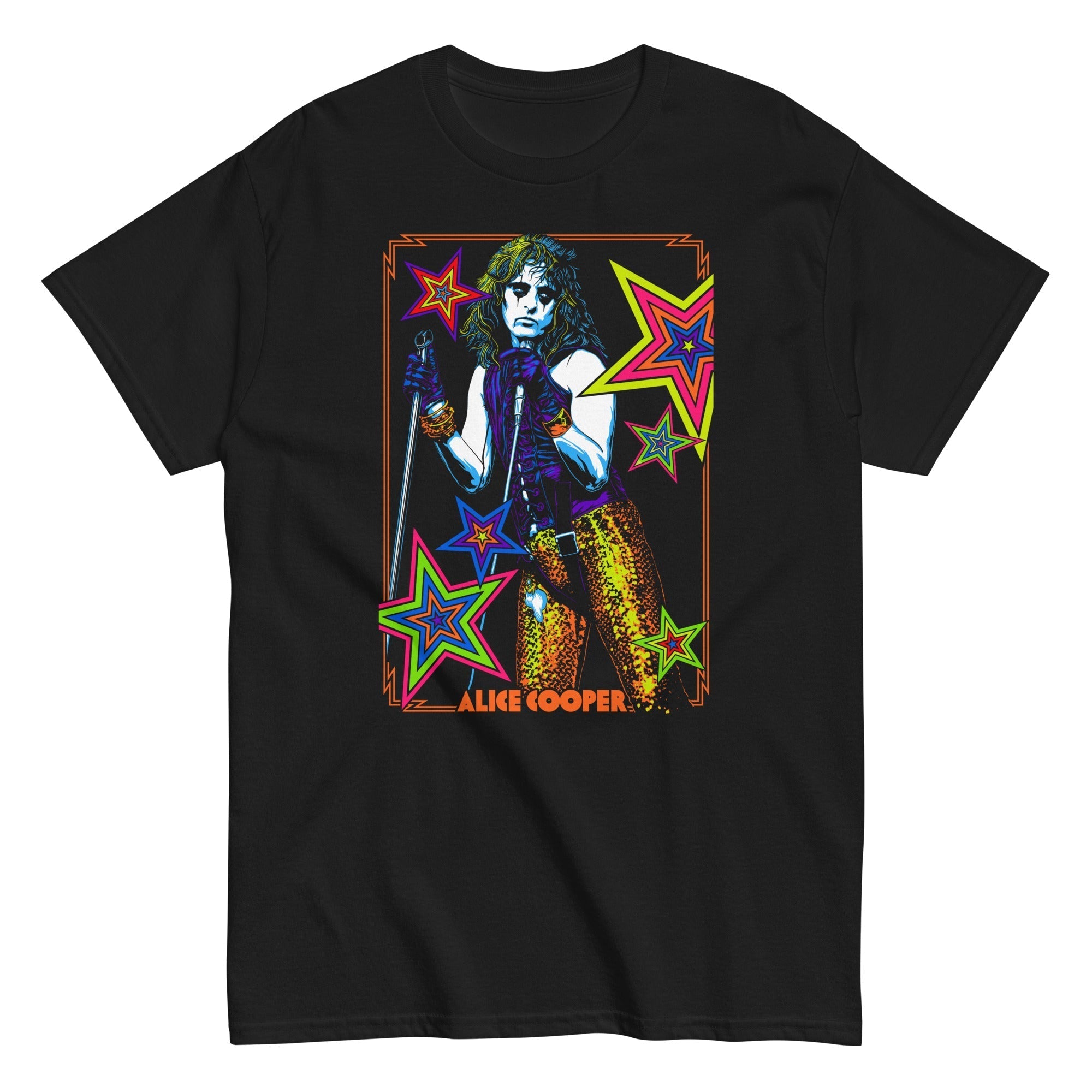 MerchMoment Alice Cooper - Stars T-Shirt Black