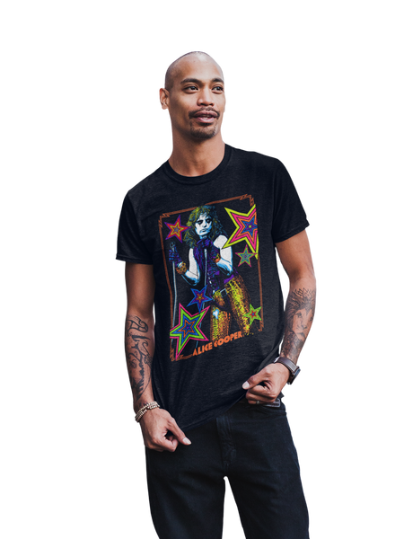 MerchMoment Alice Cooper - Stars T-Shirt Black
