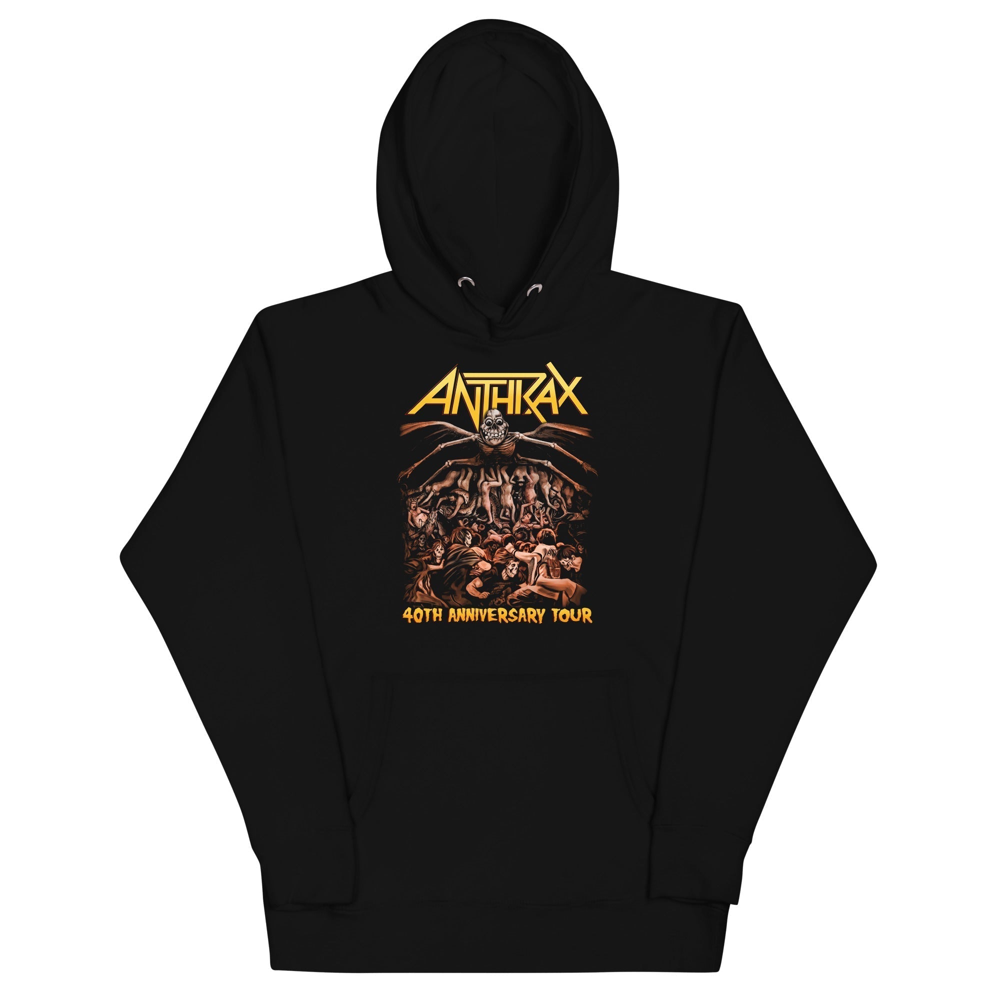 MerchMoment Anthrax - 40th Anniversary Tour Hoodie Black