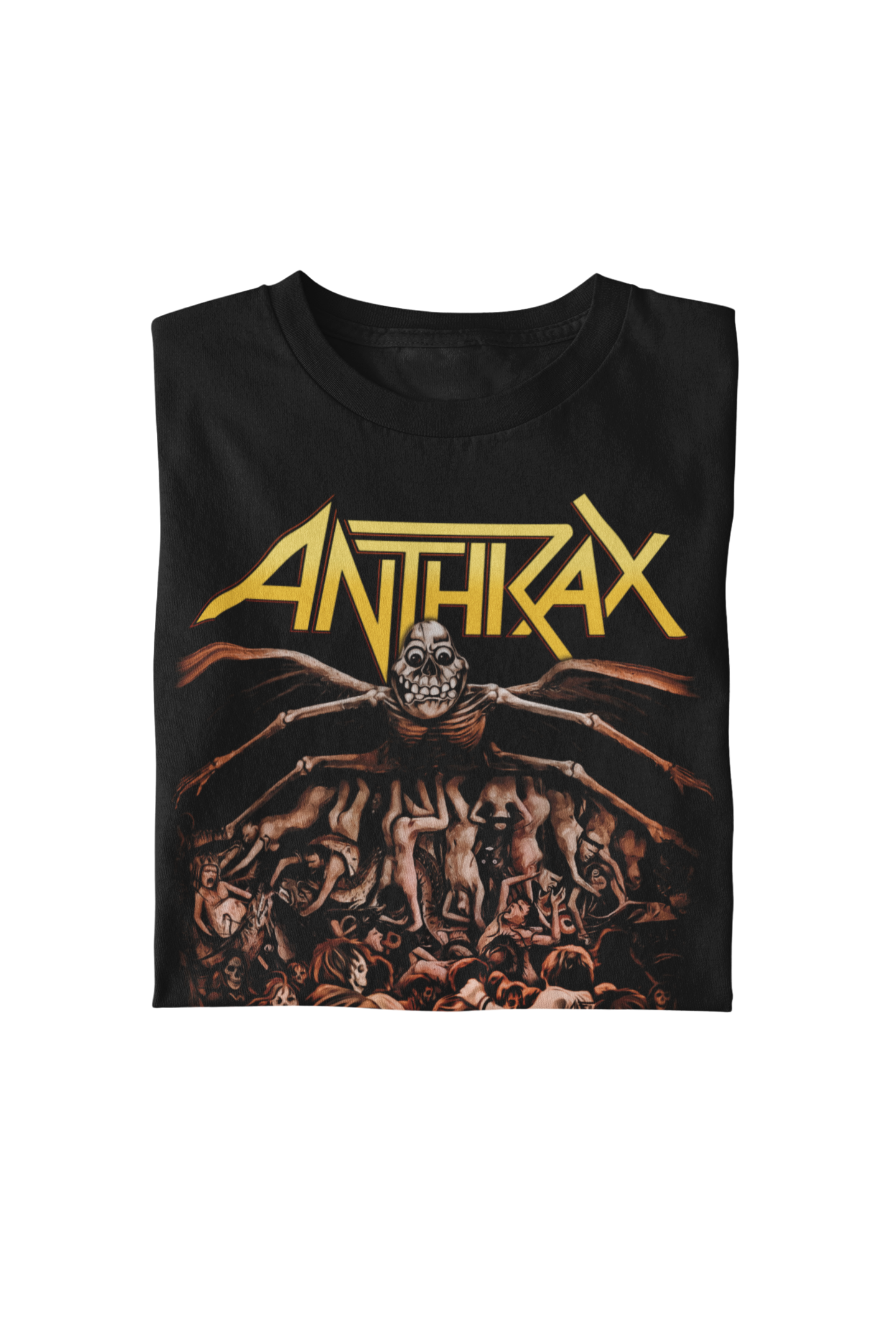 MerchMoment Anthrax - 40th Anniversary Tour T-Shirt Black