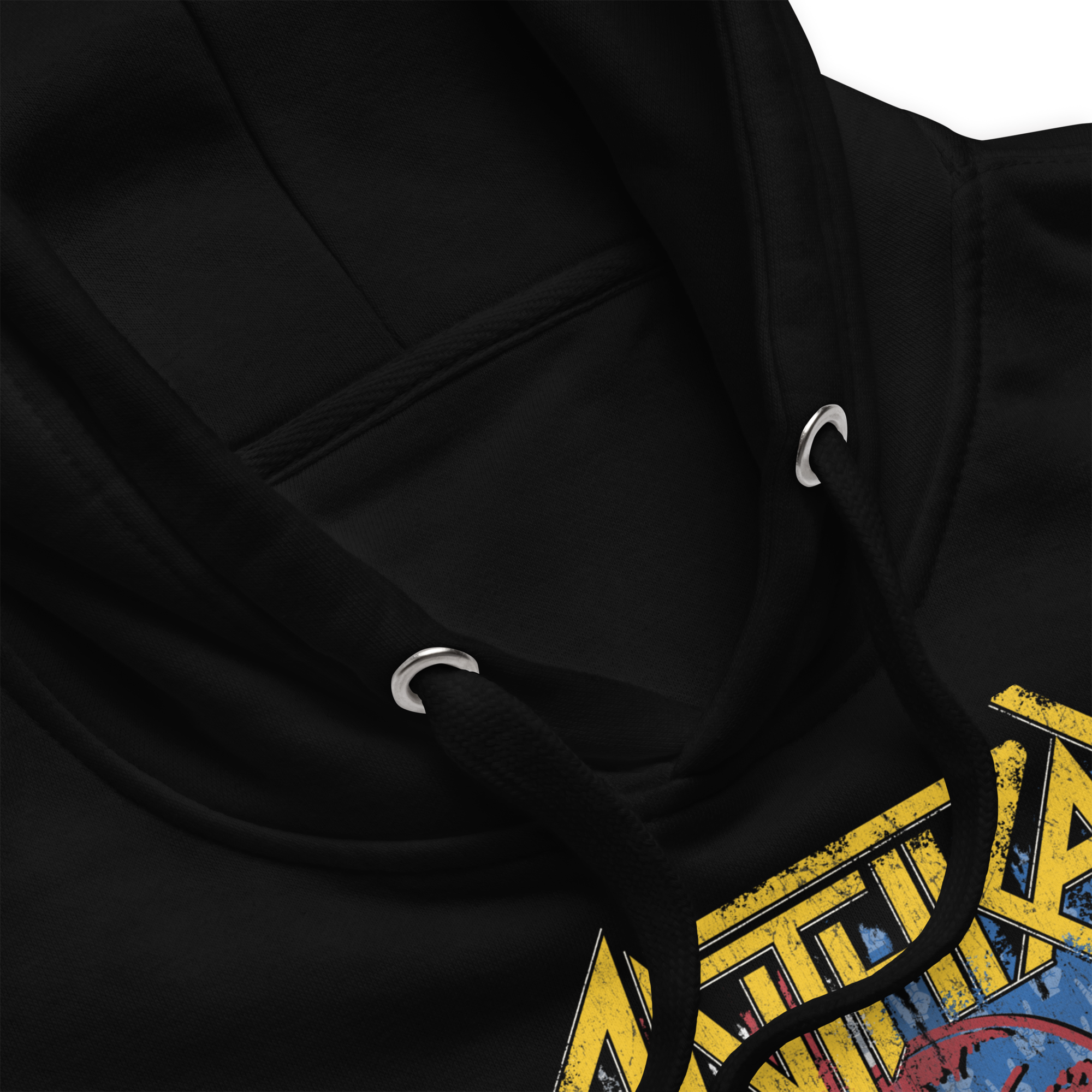 MerchMoment Anthrax - American Flag Hoodie Black
