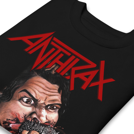 MerchMoment Anthrax - Bite Your Hand Sweatshirt Black