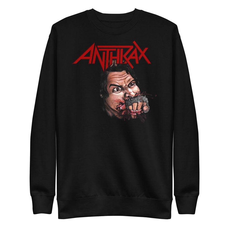 MerchMoment Anthrax - Bite Your Hand Sweatshirt Black