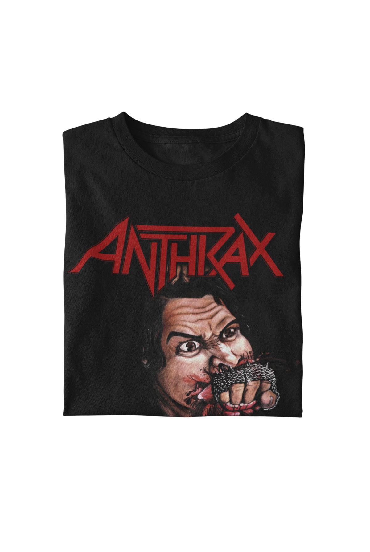 MerchMoment Anthrax - Bite Your Hand T-Shirt Black