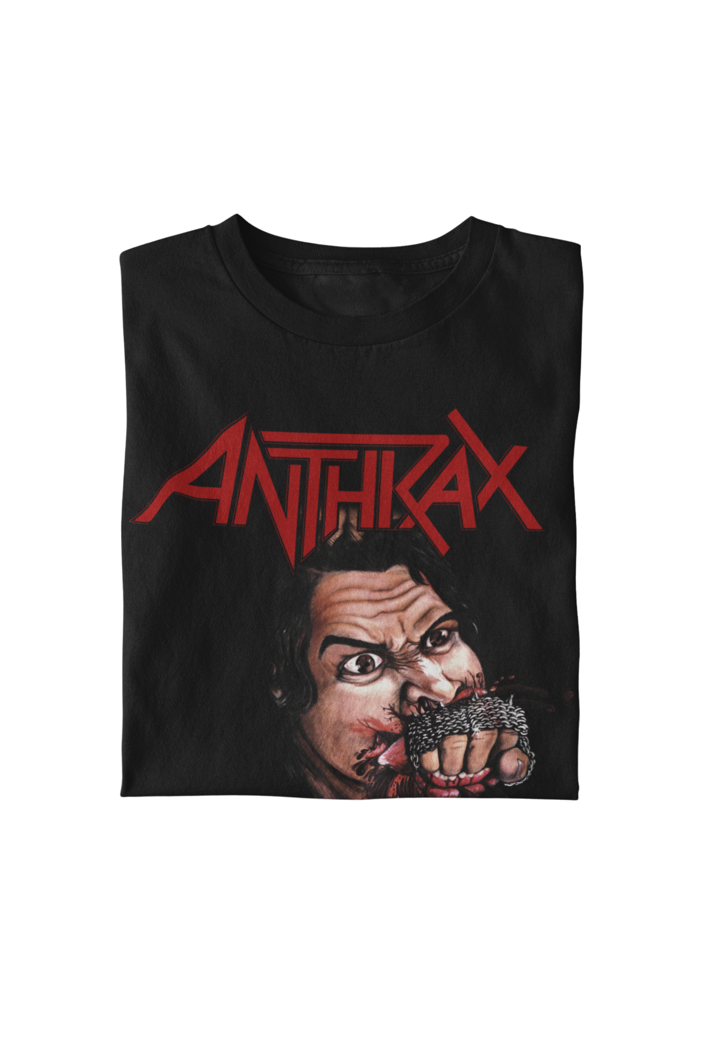 MerchMoment Anthrax - Bite Your Hand T-Shirt Black