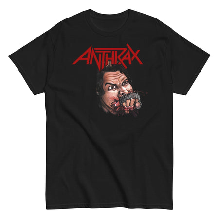 MerchMoment Anthrax - Bite Your Hand T-Shirt Black