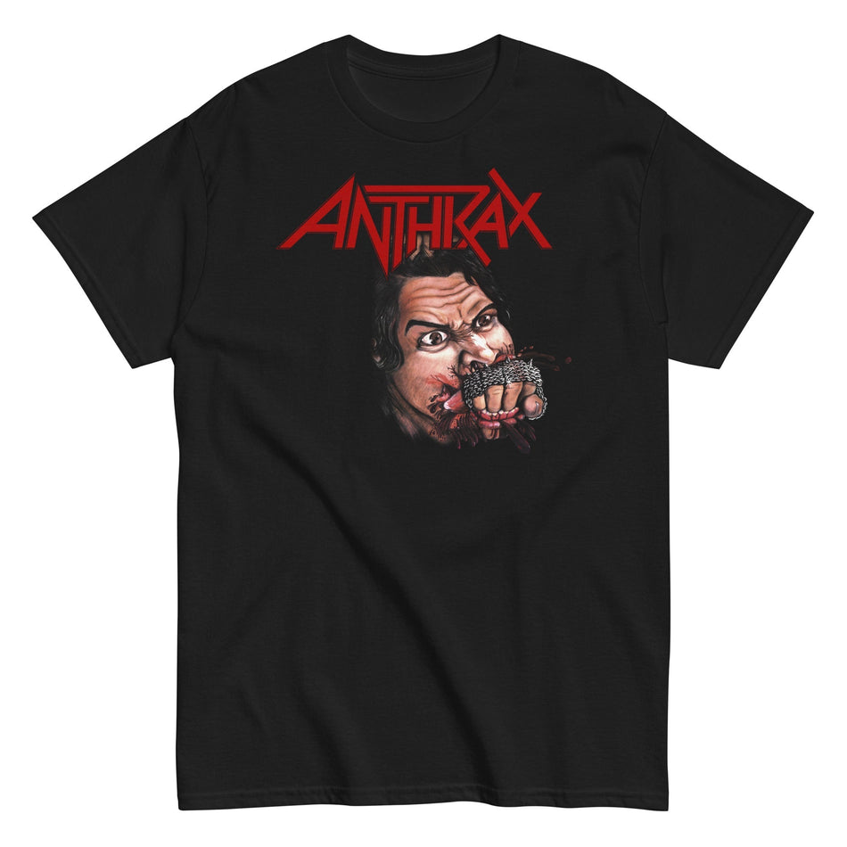 MerchMoment Anthrax - Bite Your Hand T-Shirt Black
