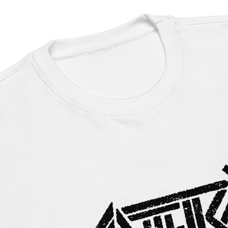 MerchMoment Anthrax - Classic Logo Sweatshirt White