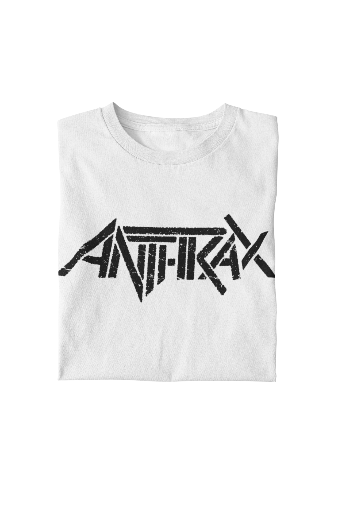 MerchMoment Anthrax - Classic Logo T-Shirt White