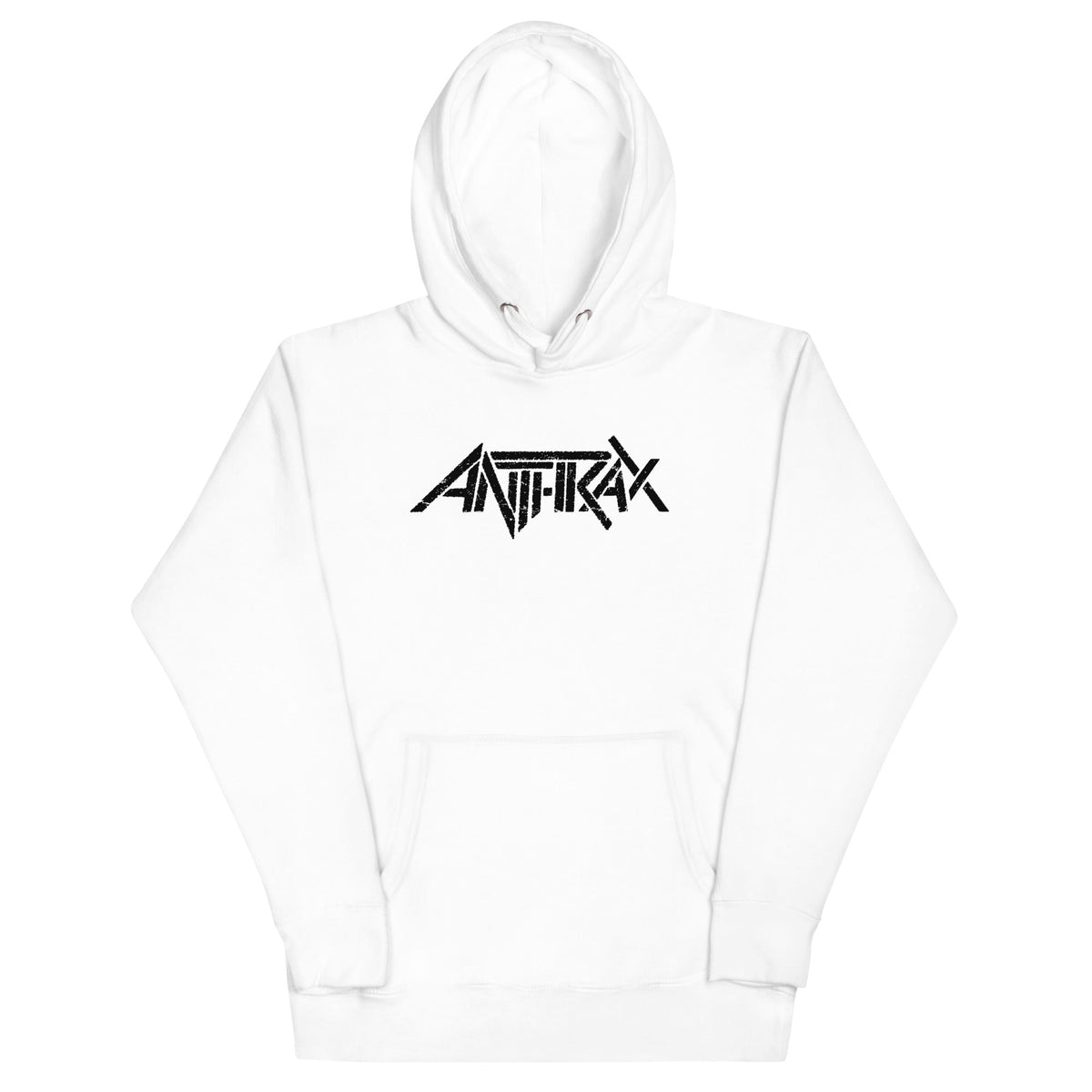 MerchMoment Anthrax - Core Logo Hoodie White
