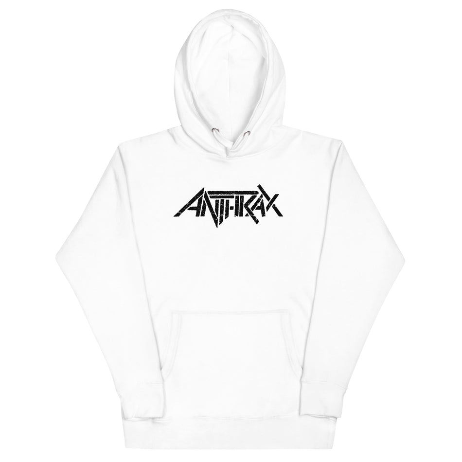 MerchMoment Anthrax - Core Logo Hoodie White
