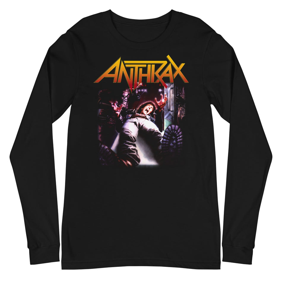 MerchMoment Anthrax - Die on Your Feet Long Sleeve T-Shirt Black