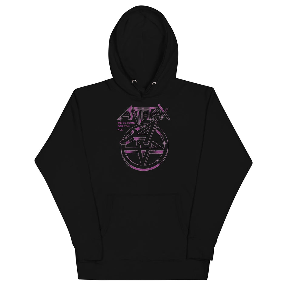 MerchMoment Anthrax - Double A Hoodie Black