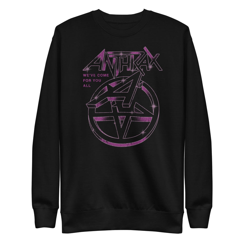 MerchMoment Anthrax - Double A Sweatshirt Black