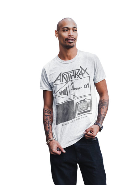 MerchMoment Anthrax - Frequency T-Shirt White