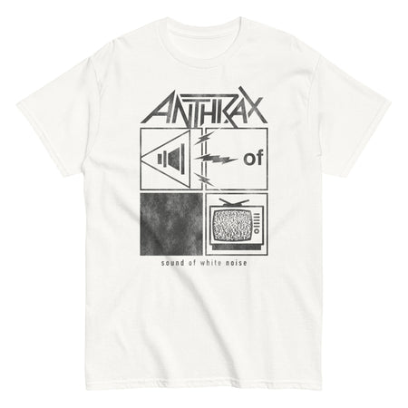 MerchMoment Anthrax - Frequency T-Shirt White