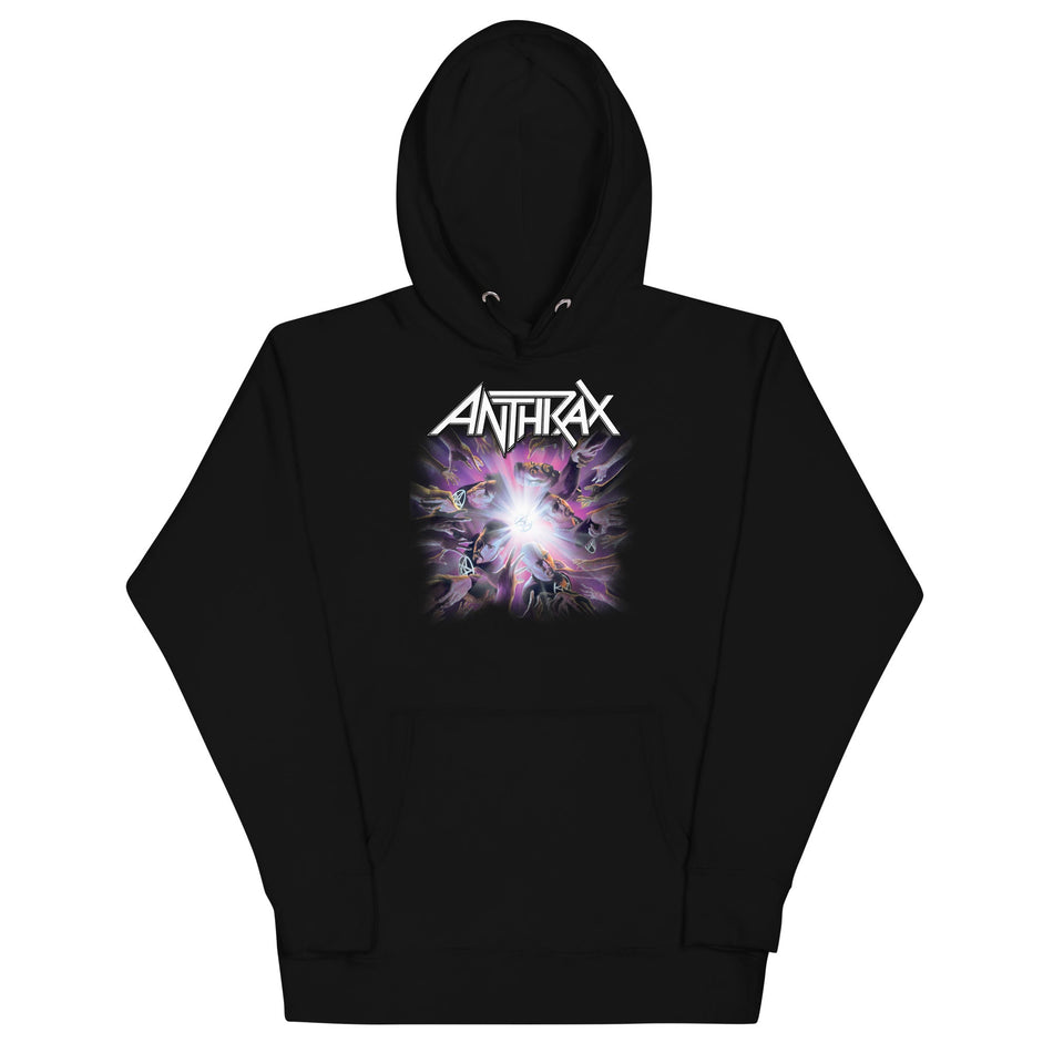 MerchMoment Anthrax - Galaxies Hoodie Black