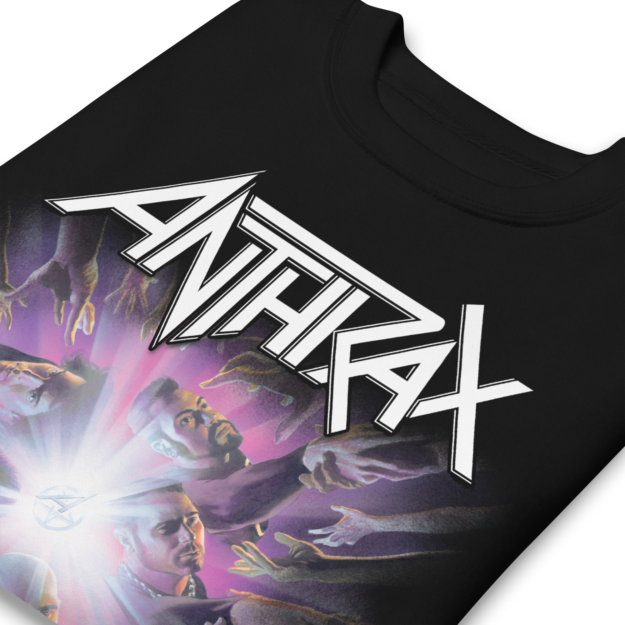 MerchMoment Anthrax - Galaxies Sweatshirt Black