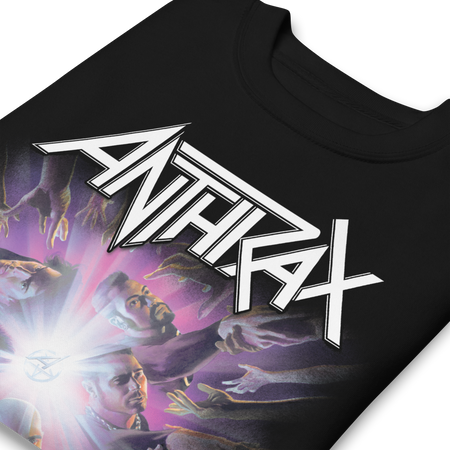 MerchMoment Anthrax - Galaxies Sweatshirt Black