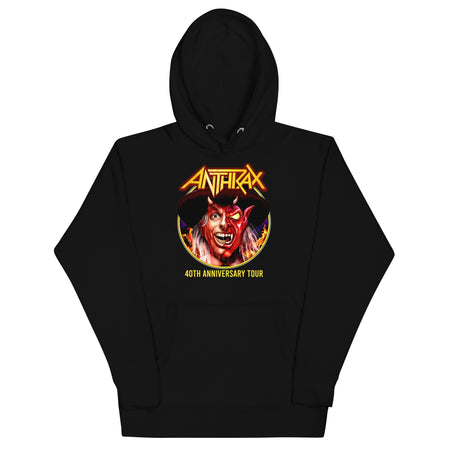 MerchMoment Anthrax - Half Devil Hoodie Black
