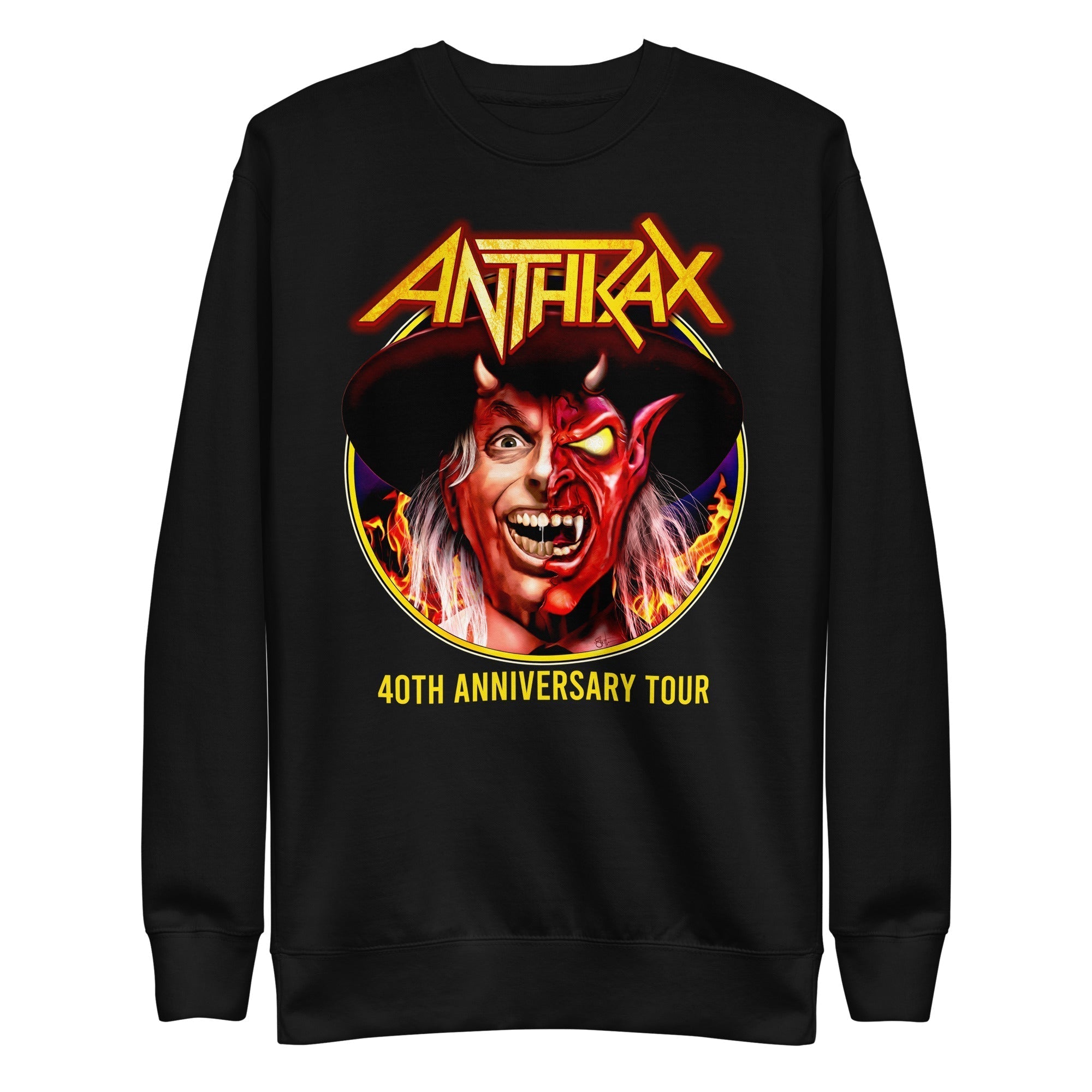 MerchMoment Anthrax - Half Devil Sweatshirt Black
