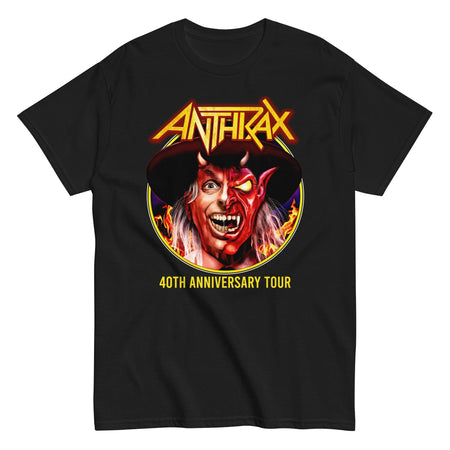 MerchMoment Anthrax - Half Devil T-Shirt Black