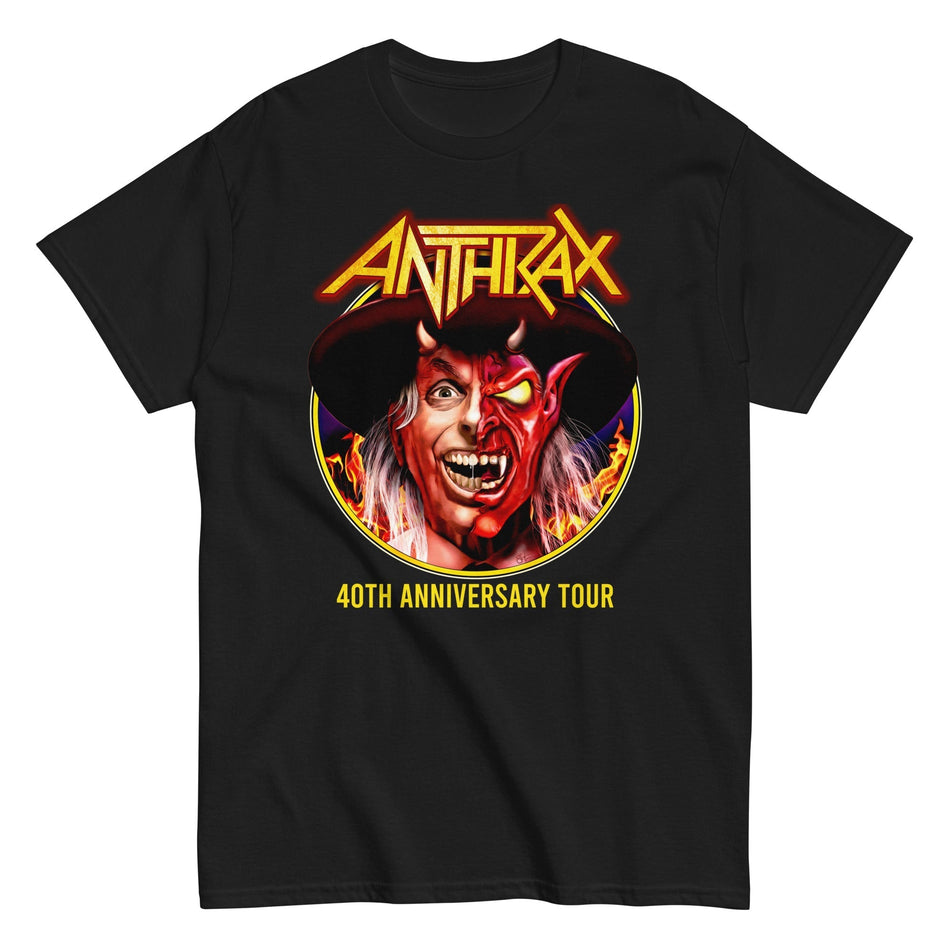 MerchMoment Anthrax - Half Devil T-Shirt Black
