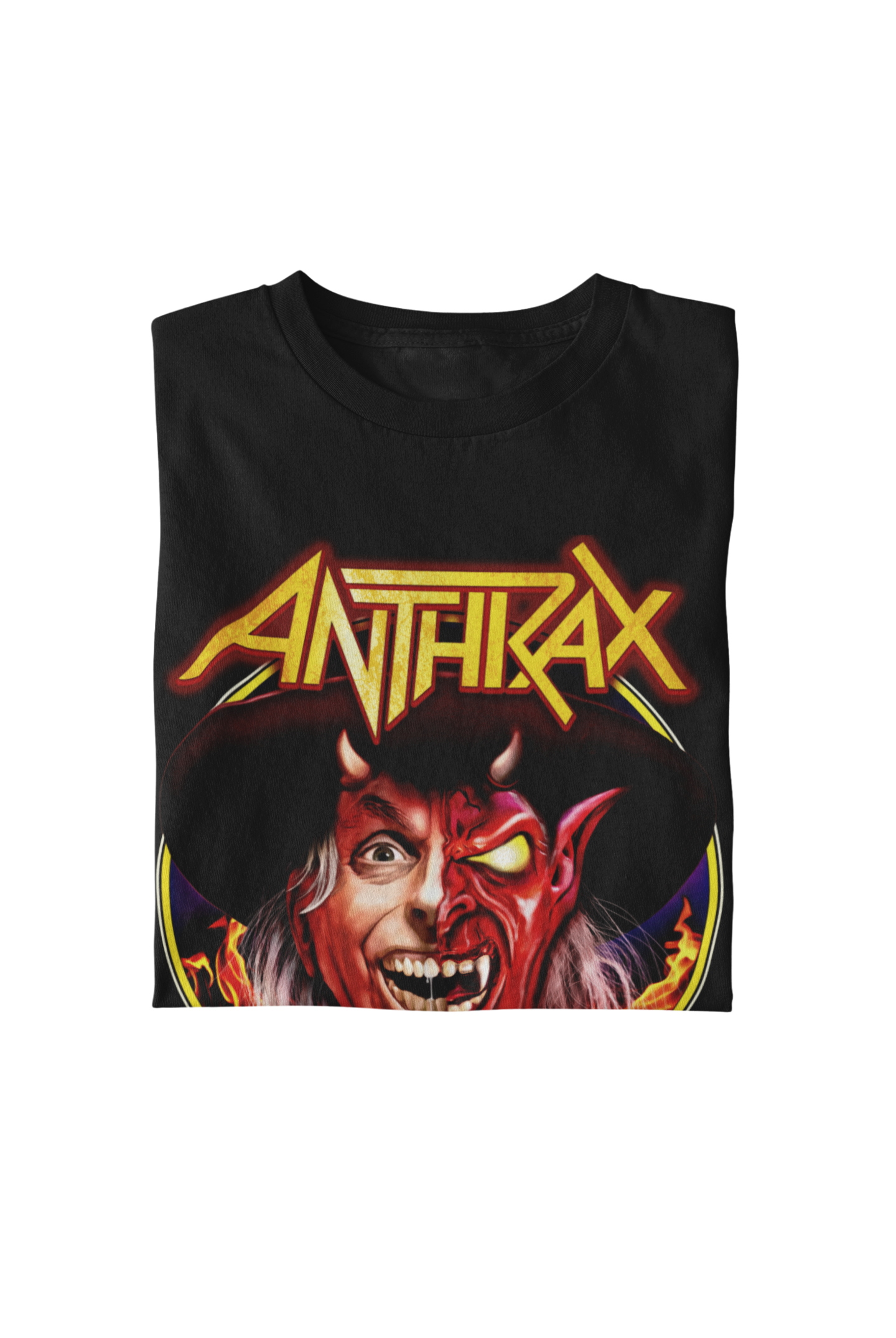 MerchMoment Anthrax - Half Devil T-Shirt Black