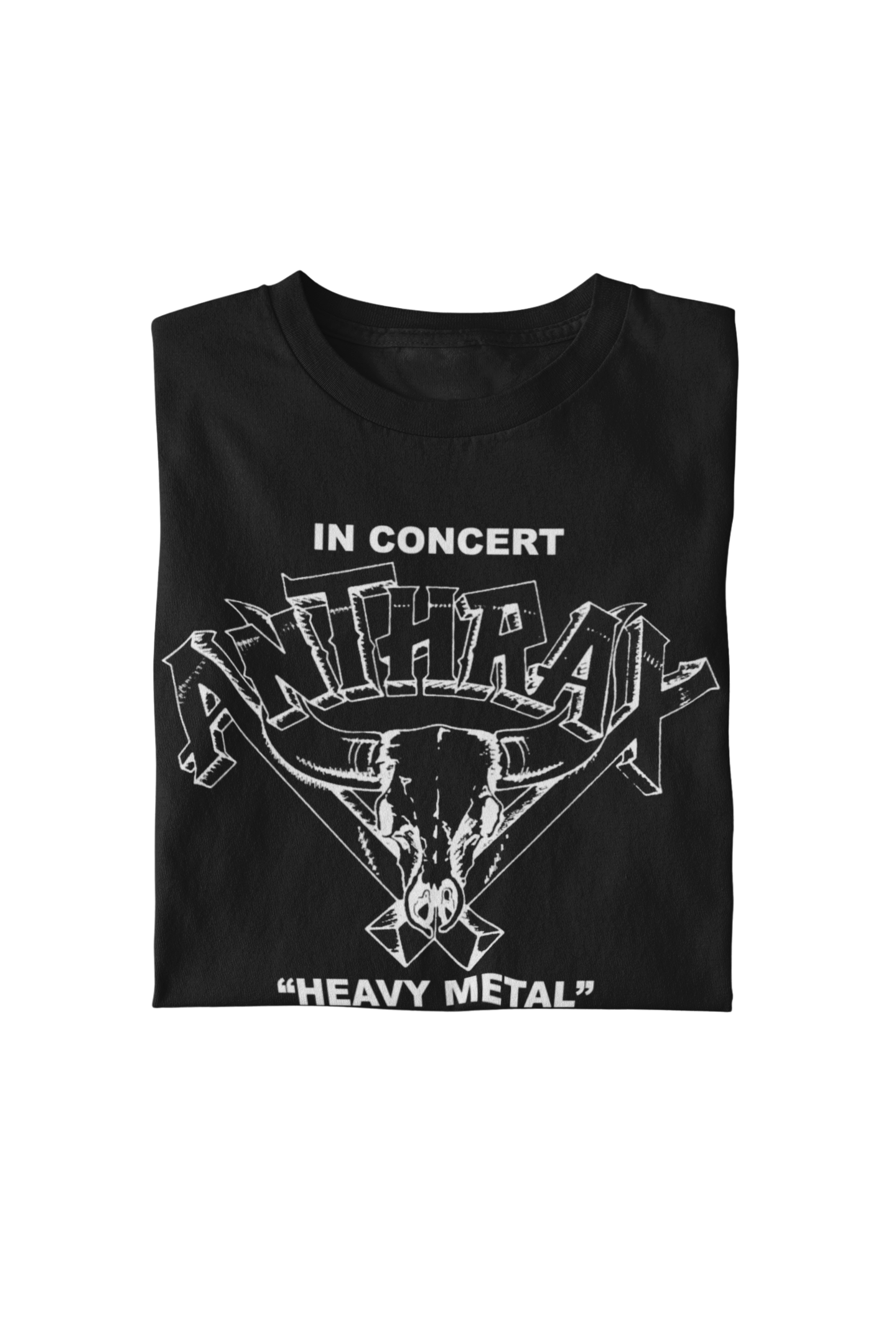 MerchMoment Anthrax - Heavy Metal T-Shirt Black